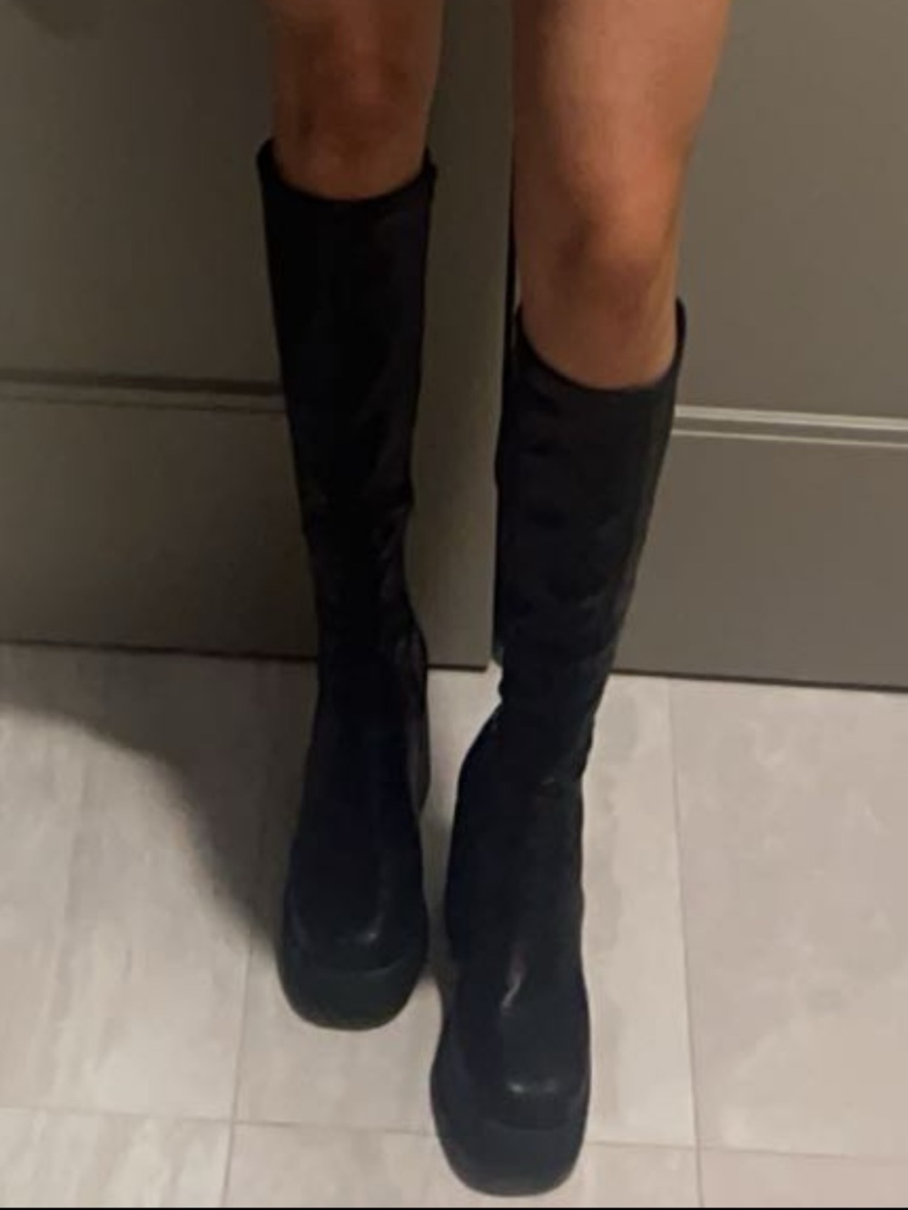 Madden Girl platform boots sz 10
